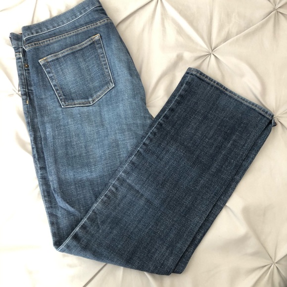j crew hipslung jeans